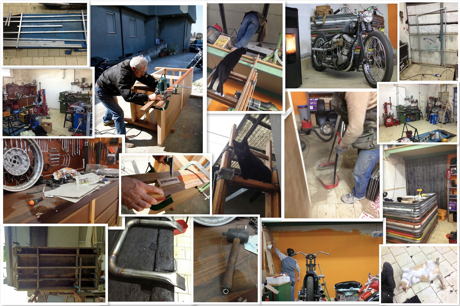 time to restore chopperlab officina harley rimini