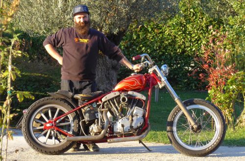 Chopper EarlyShovel Shovelhead Harley Davidson