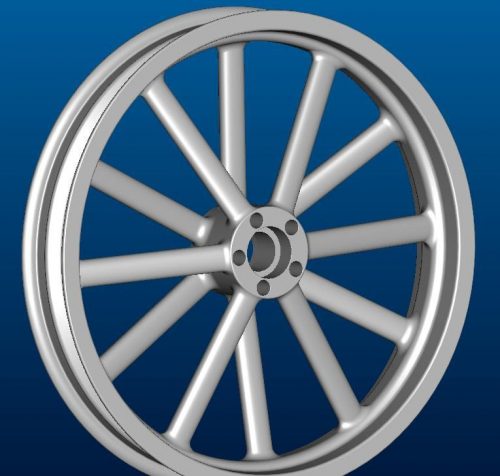 progettazione cerchio 12 spoke american racing chopperlab