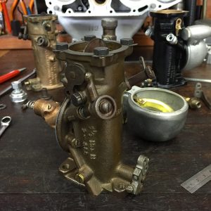 restauro knuckle hd 1946 carburatore linkert
