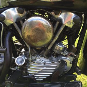restauro knuckle hd 1946 chopperlab motore 03